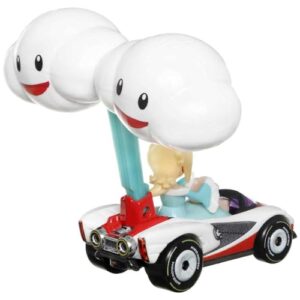 Hot Wheels Mario Kart Die-cast Rosalina P-Wing + Cloud Glider