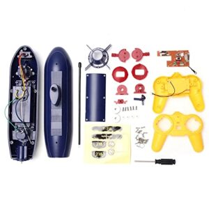 GoolRC Mini RC Submarine, 2.4GHz Remote Control Boat, 6 Channels DIY Under Water Ship RC Boat for Kids