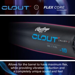 Rawlings | CLOUT Baseball Bat | 2023 | USA | -10 | 27"