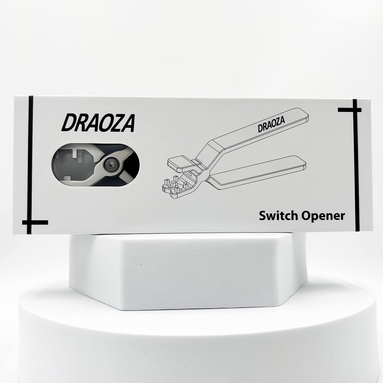 DRAOZA Switch Opener,Mechanical Gaming Keyboard Switch Opener for Cherry MX Switches(Silver)