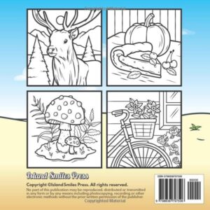 Bold and Easy Large Print Coloring Book: 70 Big and Simple Designs for Adults, Seniors and Beginners. Animals, Flowers, Food, Still Life, Mandalas and more.