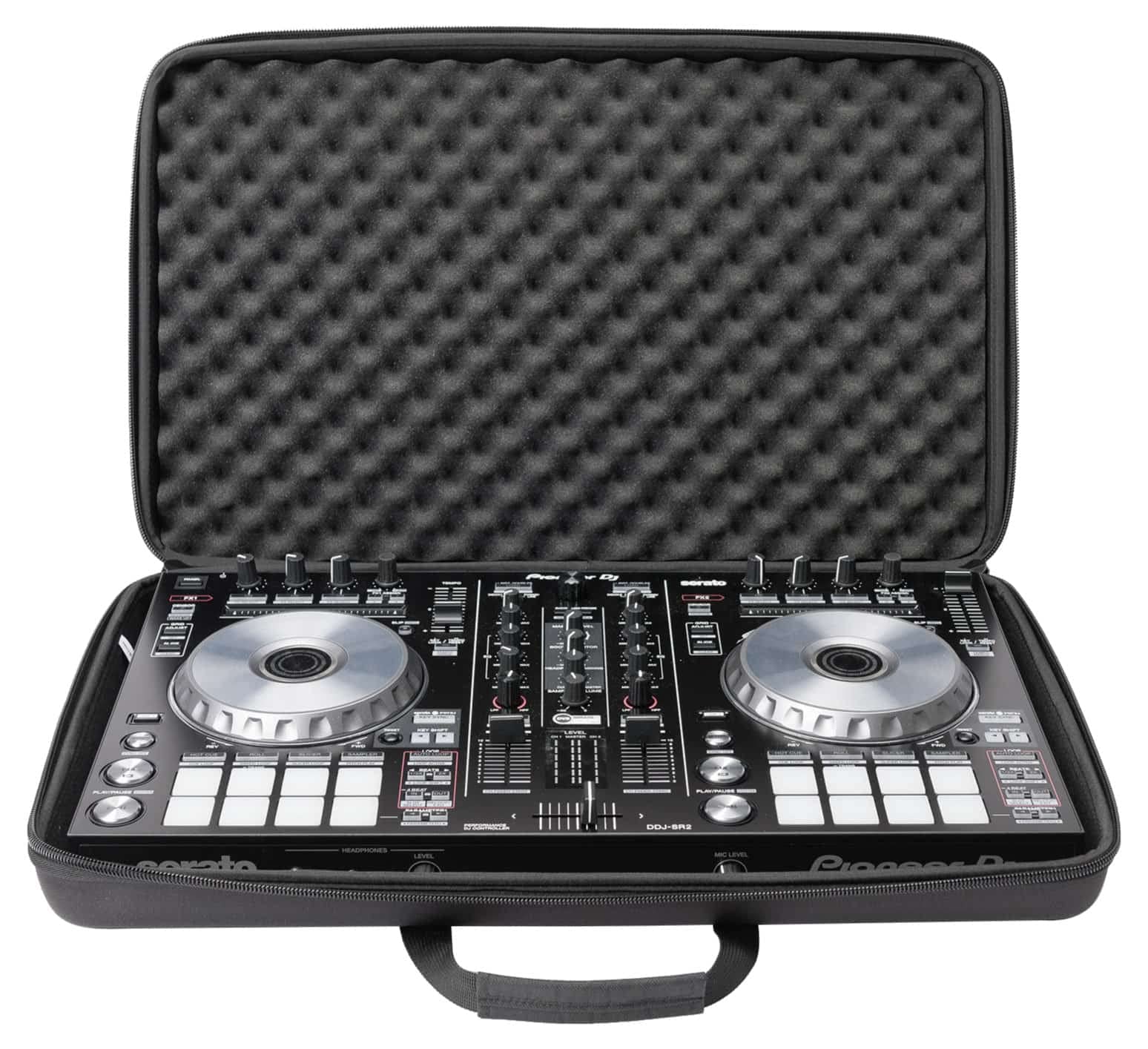 Magma CTRL Case XL Plus Hardshell Case Fits Omnis Duo, Mixstream Pro +, DDJ-SR2, Traktor Kontrol S4 MK3, and Similar Sized DJ Controllers