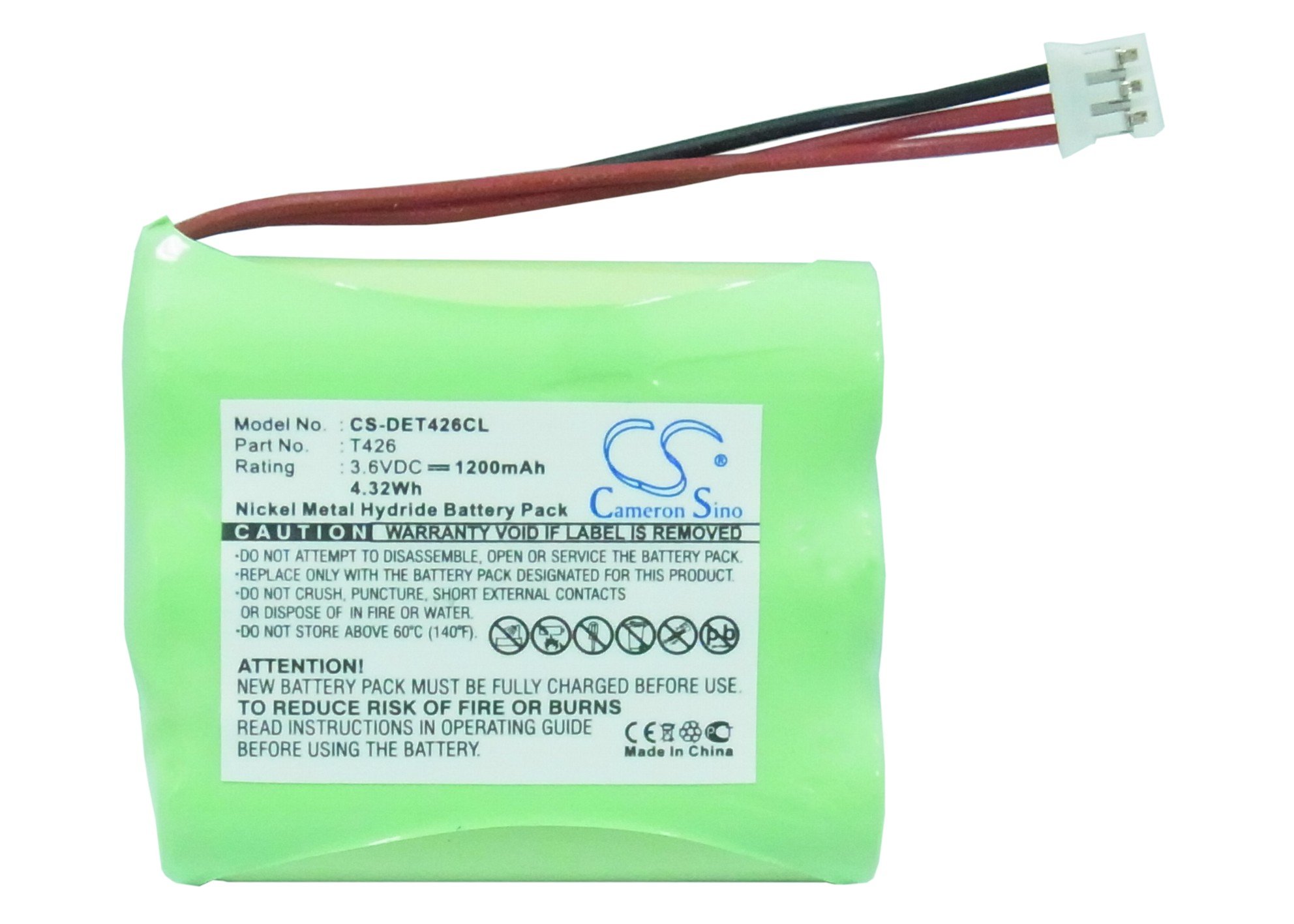 ETTBC Compatible with Battery for Commodore T426, 200CT Office (1200mAh)