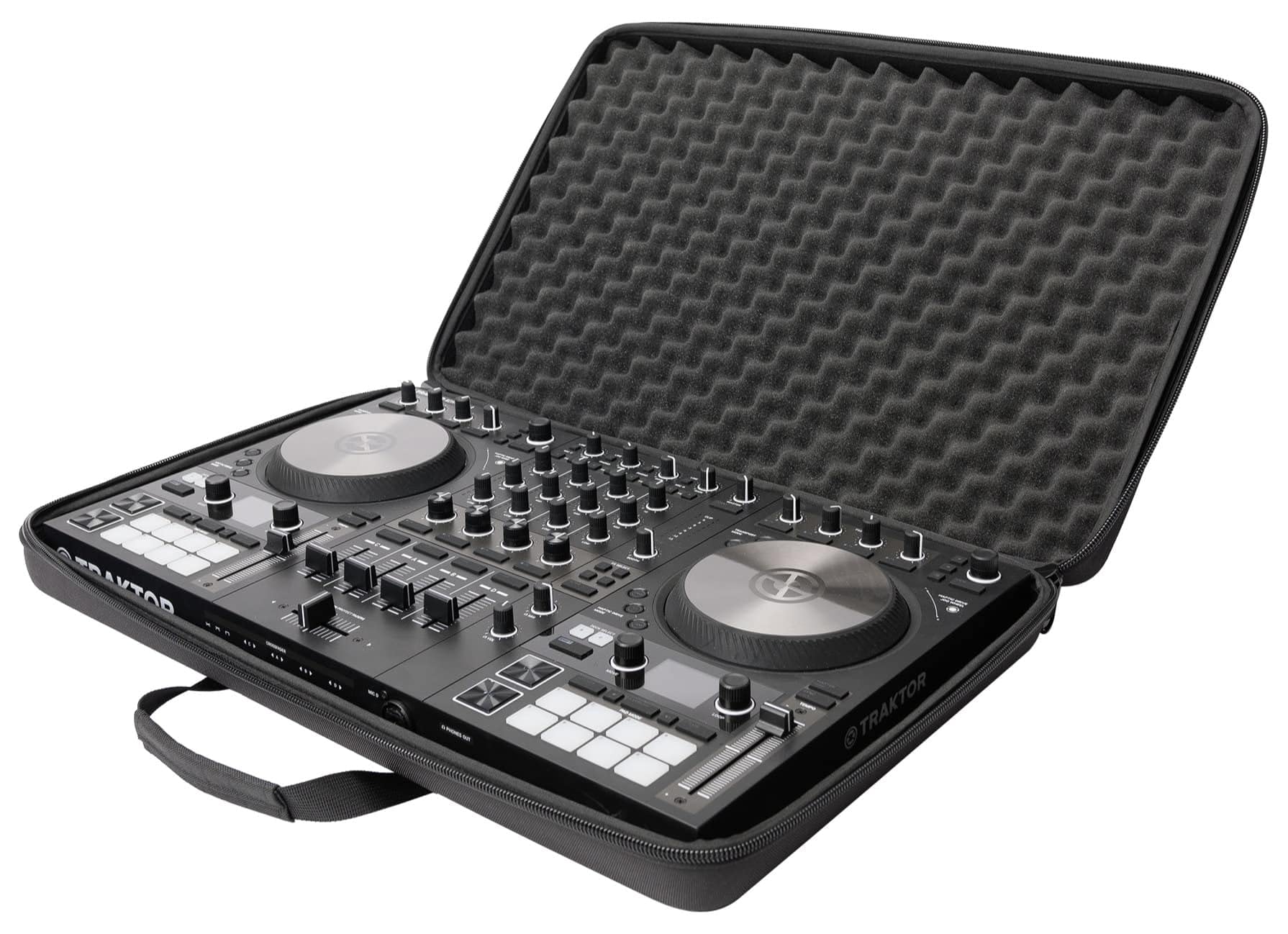 Magma CTRL Case XL Plus Hardshell Case Fits Omnis Duo, Mixstream Pro +, DDJ-SR2, Traktor Kontrol S4 MK3, and Similar Sized DJ Controllers