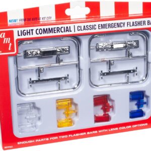 AMT Parts Packs - Classic Emergency Flasher Parts Pack (Works with Many 1:25 Dragster and Custom car Kits) (AMTPP032)