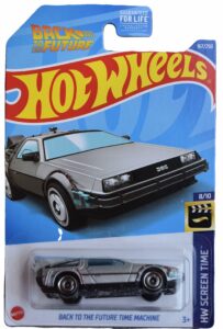 hot wheels back to the future time machine