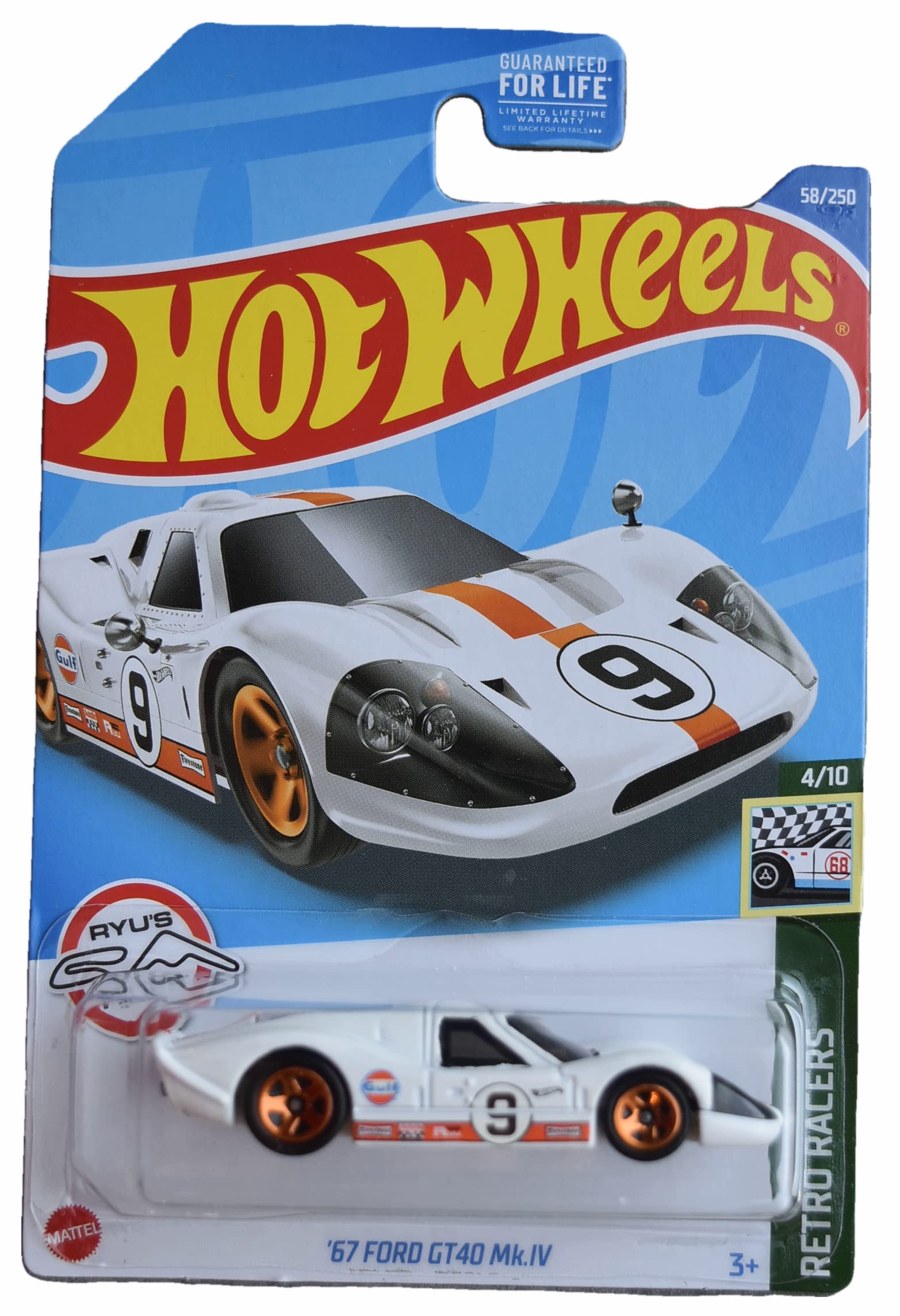 Hot Wheels '67 Ford GT40 Mk.IV