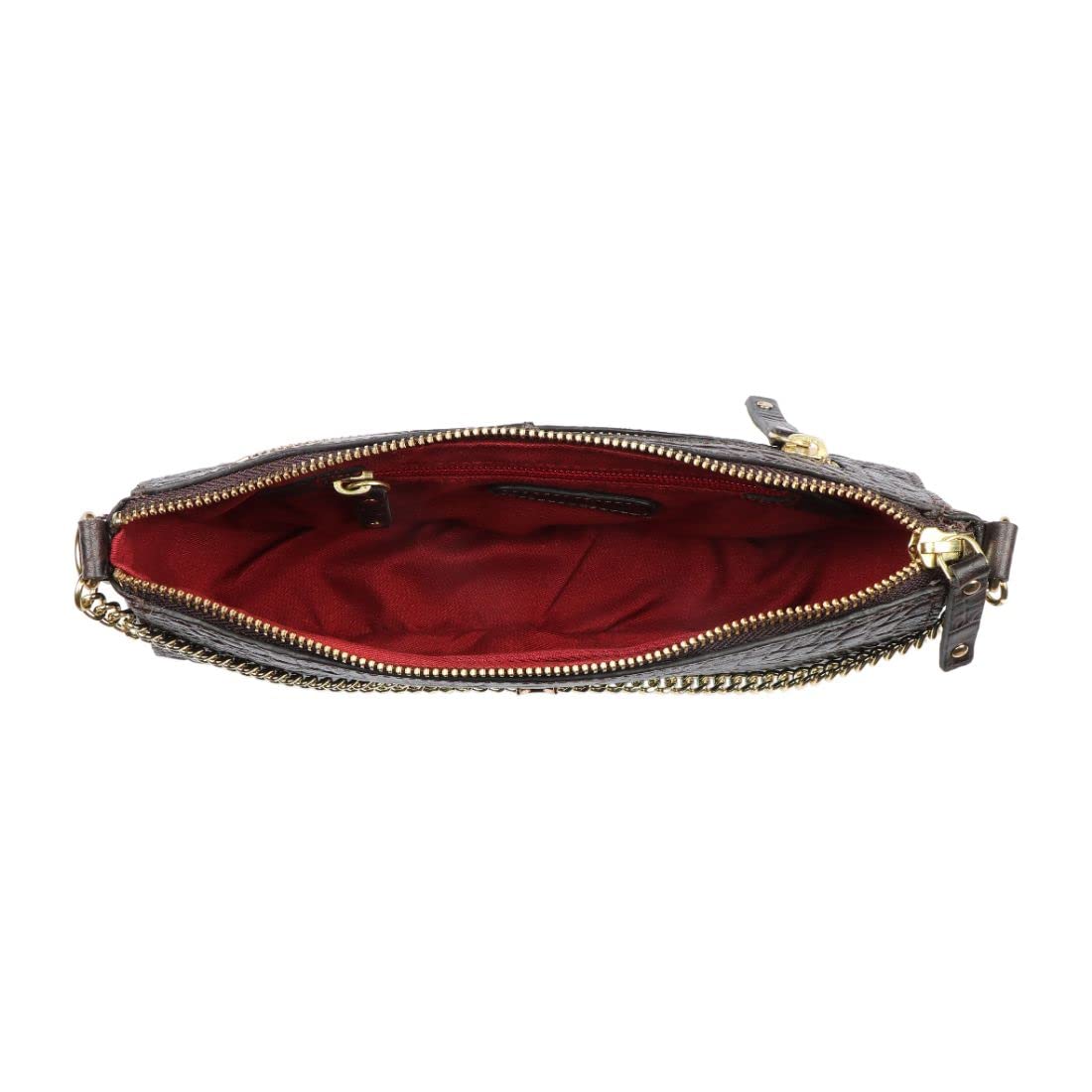 Hidesign Valerie Multi-Purpose Leather Glamor Clutch/Shoulder Bag