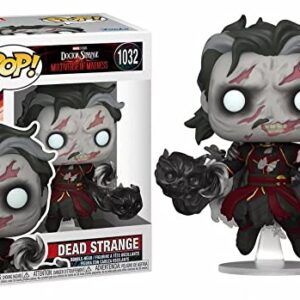 POP Marvel: Doctor Strange Multiverse of Madness - Dead Strange [Zombie] Funko Vinyl Figure (Bundled with Compatible Box Protector Case), Multicolor, 3.75 inches