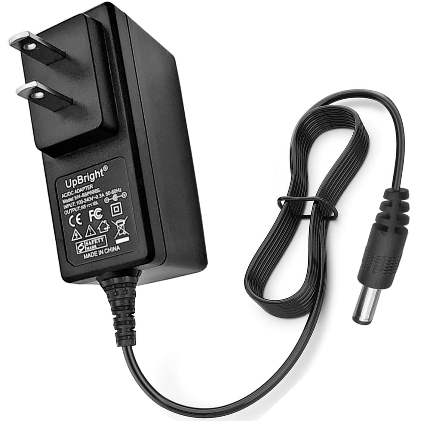 UpBright 15V AC/DC Adapter Compatible with Moukey MTs10-1 MTs10-2 MK3017-US MTs10-4 12V 4.5Ah Lead-Acid Battery Karaoke Machine Portable Party PA Trollry Speaker MTs101 13.5V Power Supply Cord Charger