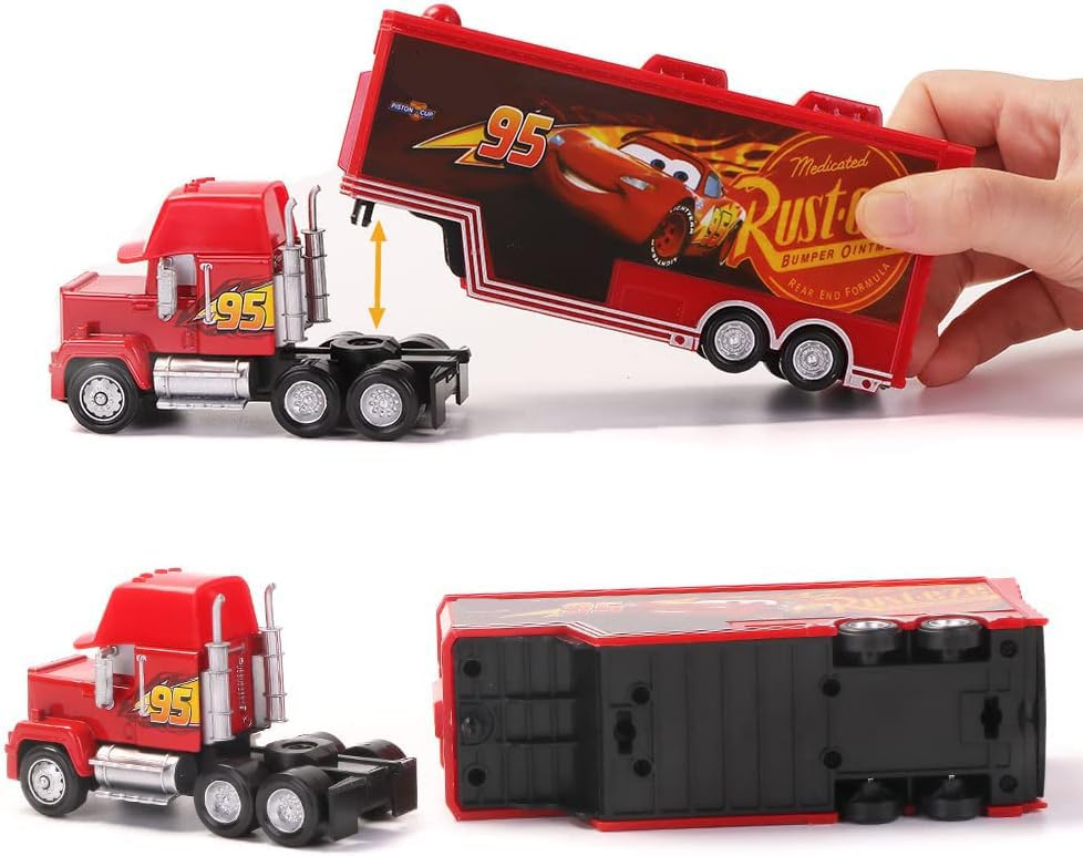 Toys Mack Uncle Truck 1:55 Diecast Model Vehical(Red Uncle NO.95)