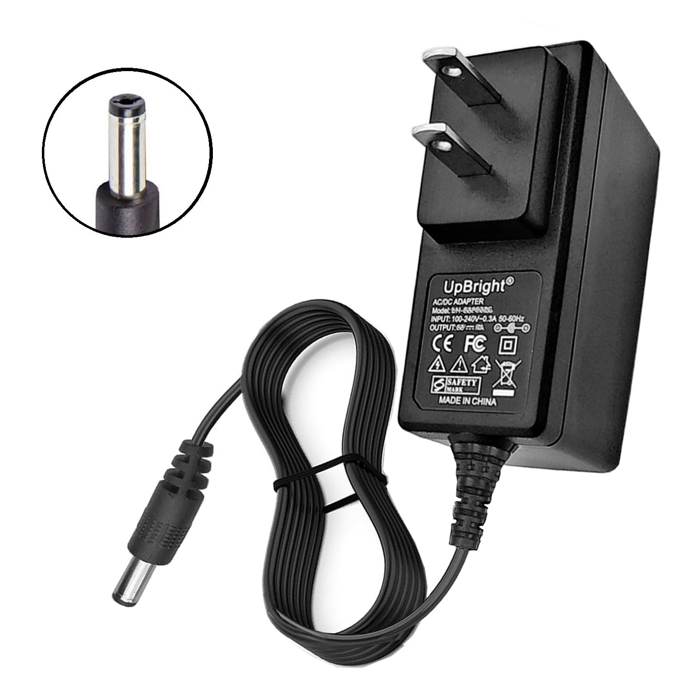 UpBright 15V AC/DC Adapter Compatible with Moukey MTs10-1 MTs10-2 MK3017-US MTs10-4 12V 4.5Ah Lead-Acid Battery Karaoke Machine Portable Party PA Trollry Speaker MTs101 13.5V Power Supply Cord Charger