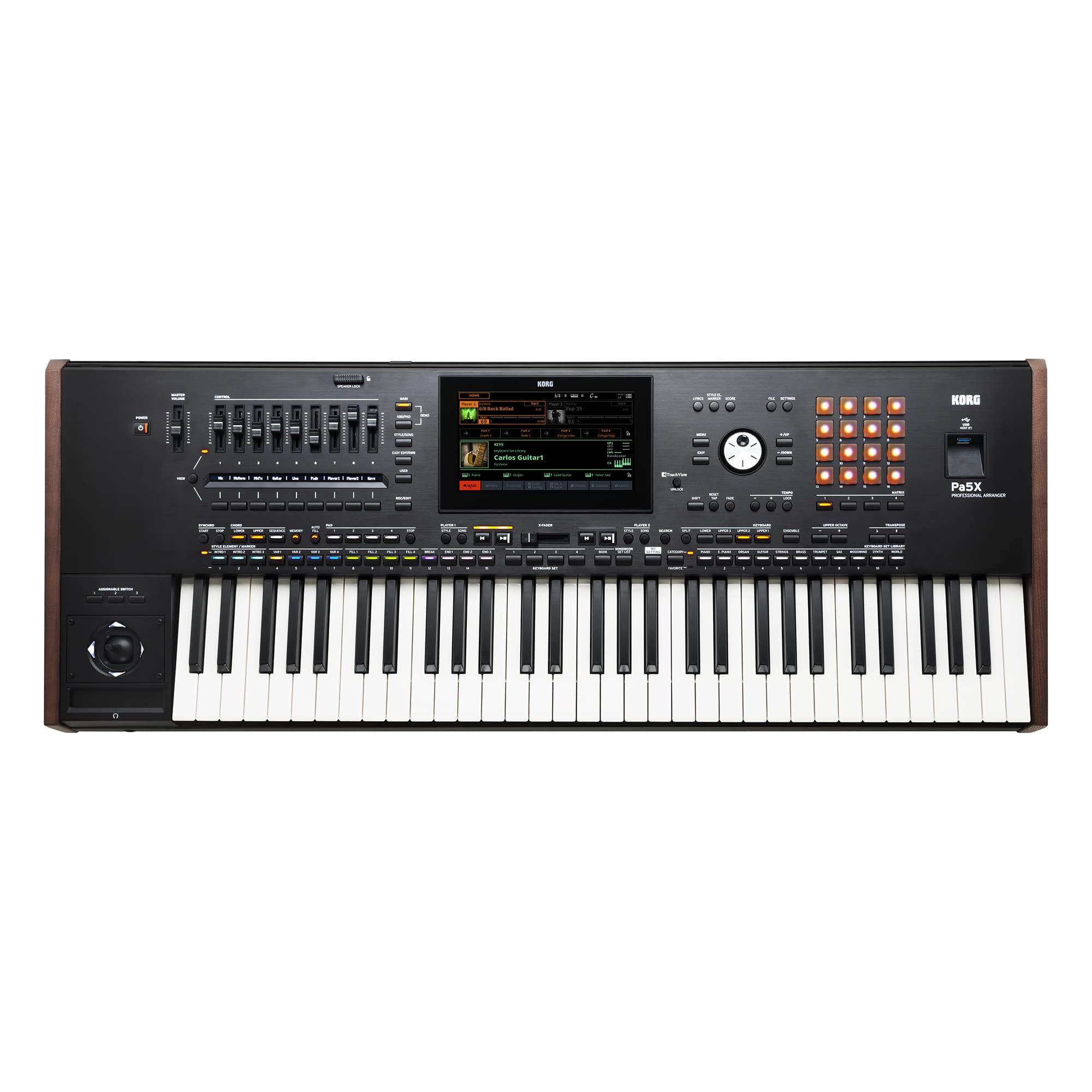 Korg Pa5X 61 61-key Arranger Workstation