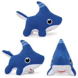 Tezituor Baby Shark Dog Plush Toy, Shark Puppy Stuffed Animal, Shark Dog Toy Stuffed Shark, 15''