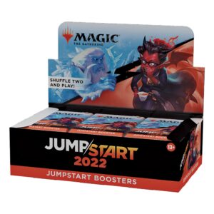 magic: the gathering jumpstart 2022 booster box | 24 packs (480 cards) | 2-player quick play