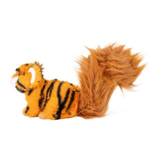 Randimals Randimini Collection Squiger - Squirrel and Tiger Floppy Plush Bean Filled Toy 6.5”, Soft & Huggable, Premium Quality Hybrid Animal Friend Encourages Adventure & Imagination