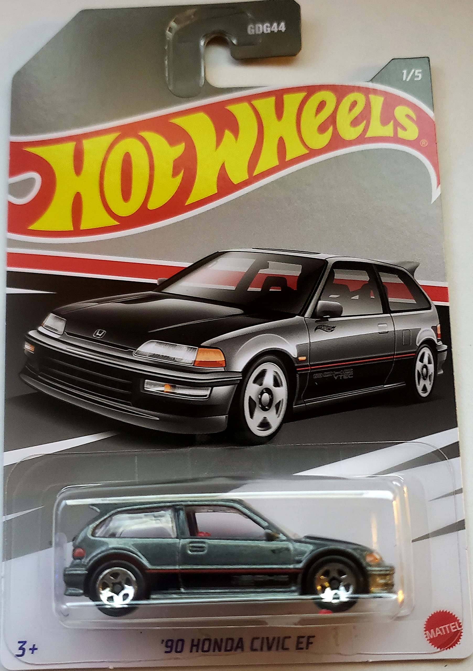 Hot Wheels 2022 Honda Civic Anniversary Set,(HDH20)