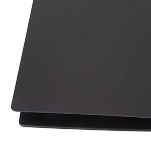 Faceplate Shell Cover, Replaceable Matte Black Scratch Proof Digital Edition Side Cover Shell ABS Dustproof for PS5