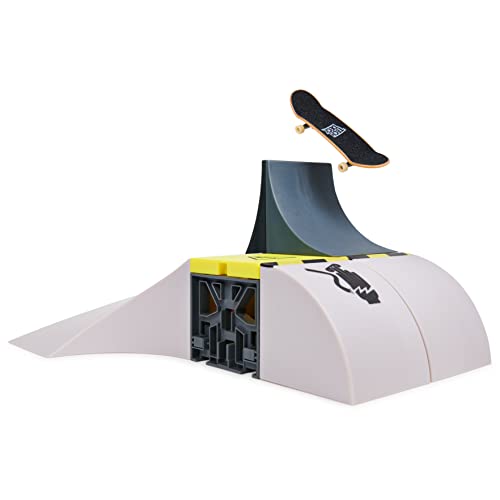 Tech Deck, Power Flippin, X-Connect Park Creator, Customizable and Buildable Ramp Set with Exclusive Fingerboard, Kids Toys for Boys and Girls Ages 6 and up