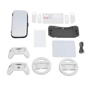 game accessories kit controller protector screen pack waterproof tempered film thumb grip cover 4 game console holder