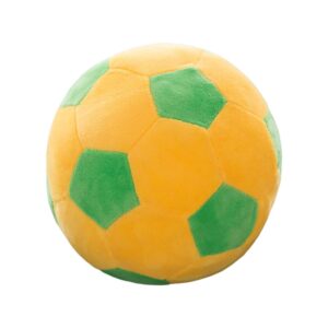 Plush Soccer Ball Stuffed Soccer Ball Plush Pillow, Soft Football Plush Toy Soccer Ball Stuffed Animal Toy Preschool Stuffed Animals Toys Gift for Kids Boys Girls, 8.7 Inch