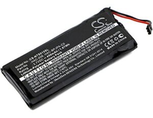 replacement battery for hac-015, hac-016, hac-a-jcl-c0, hac-a-jcr-c0, switch controller hac-006, hac-bpjpa-c0 450mah li-polymer