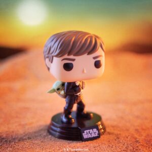 Funko Pop! Star Wars: The Book of Boba Fett - Luke Skywalker & Grogu Training