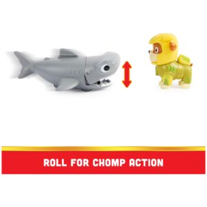 Paw Patrol, Aqua Pups Rubble and Hammerhead Action Figures Set, Kids Toys for Ages 3 and up