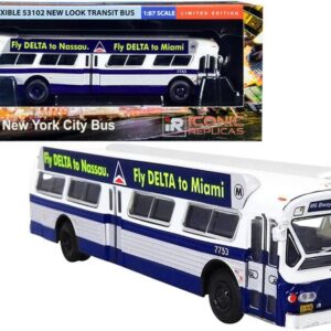 Flxible Fishbowl/New Looks Diecast Bus New York City Transit Authority, New York 1:87-HO Scale Iconic Replicas New in The Box