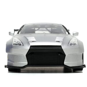 Jada Toys I Love The 2000’s 1:24 2009 Nissan GT-R (R35) Ben Sopra Die-Cast Car, Toys for Kids and Adults, Silver