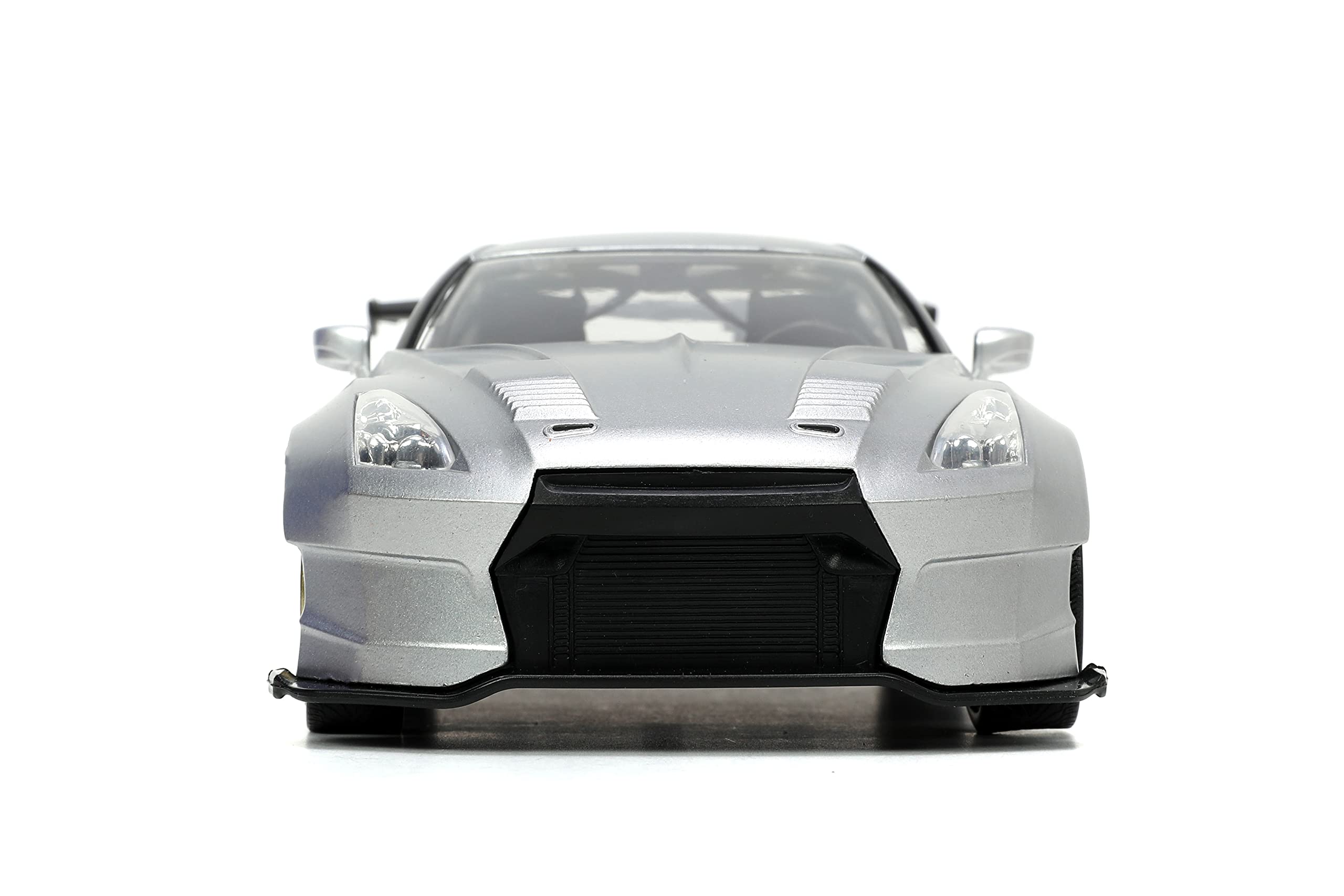 Jada Toys I Love The 2000’s 1:24 2009 Nissan GT-R (R35) Ben Sopra Die-Cast Car, Toys for Kids and Adults, Silver