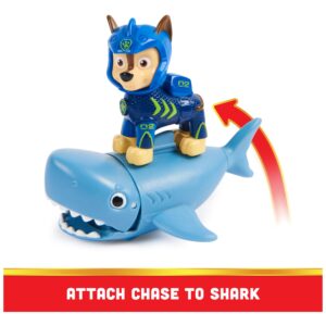 Paw Patrol, Aqua Pups Chase and Shark Action Figures Set, Kids Toys for Ages 3 and up