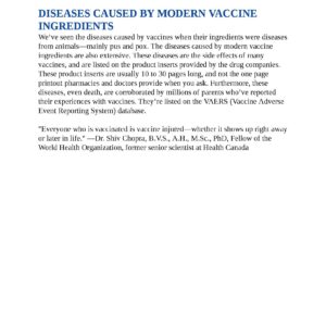 Vaccines, The Biggest Medical Fraud In History [Graphically enhanced, Student Loose Leaf Facsimile Book with 30 Color Pages. Rev. 5]