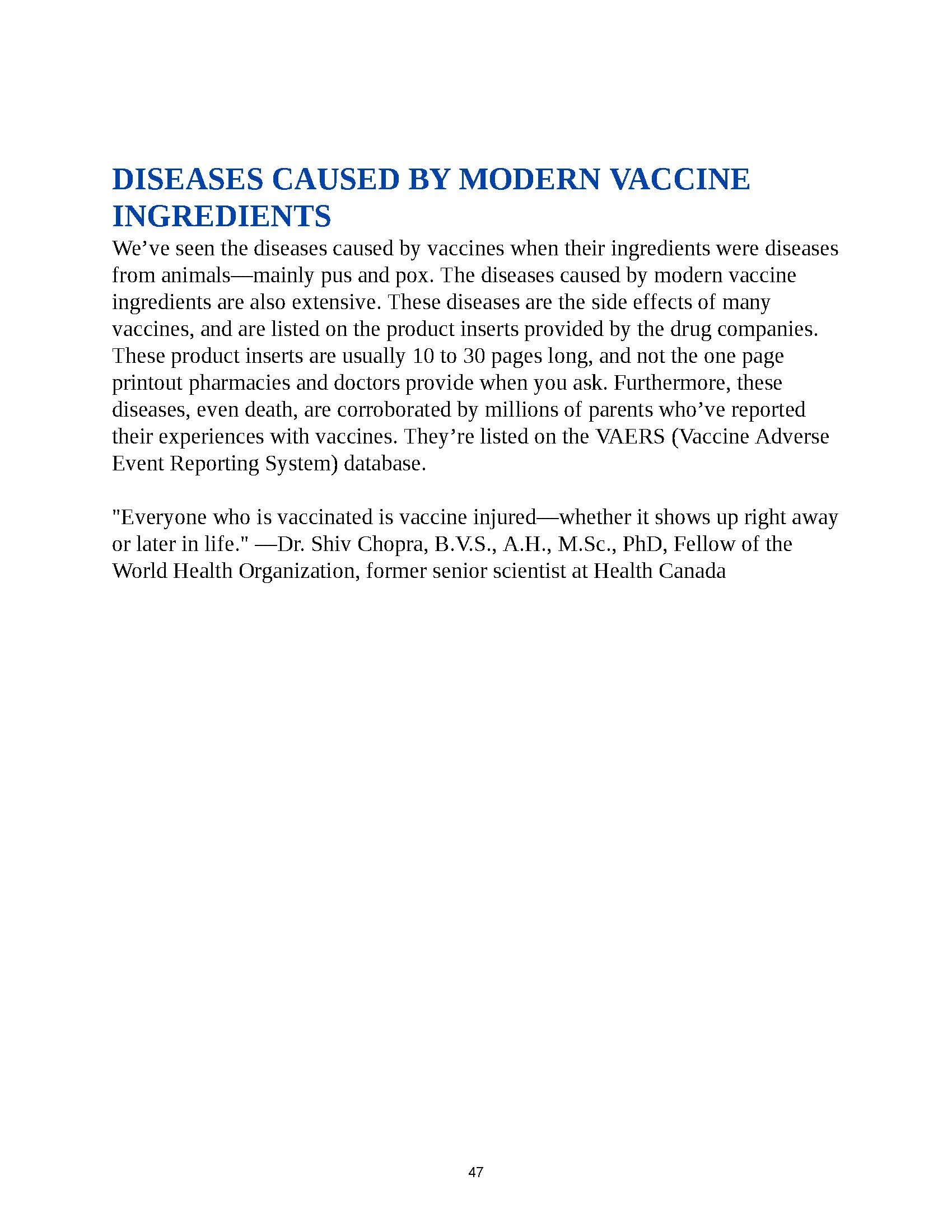 Vaccines, The Biggest Medical Fraud In History [Graphically enhanced, Student Loose Leaf Facsimile Book with 30 Color Pages. Rev. 5]