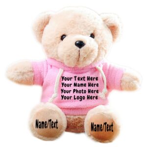 personalized stuffed animals for her him get well soon encouragement teddy bear customized plush birthday wedding anniversary festival gift