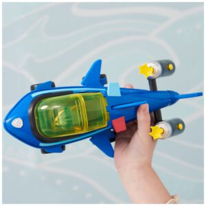 Paw Patrol Aqua Pups, Chase Transforming Shark Vehicle with Collectible Action Figure, Kids Toys for Ages 3 and up