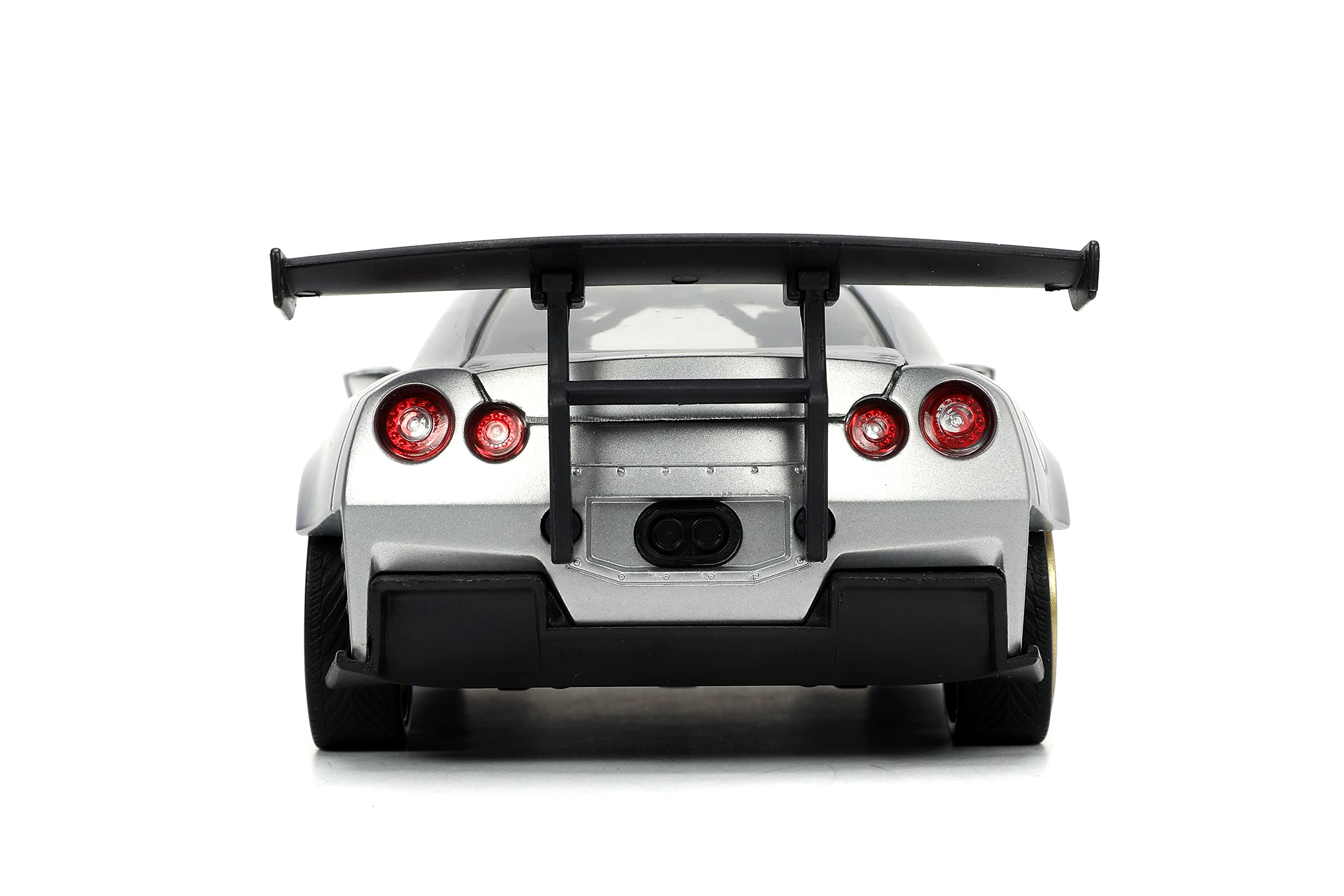 Jada Toys I Love The 2000’s 1:24 2009 Nissan GT-R (R35) Ben Sopra Die-Cast Car, Toys for Kids and Adults, Silver