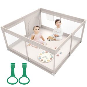 baby playpen,playpen for babies and toddlers, play pen for kids, play pen for babies and toddlers (47 * 47 inch playpen without mat)