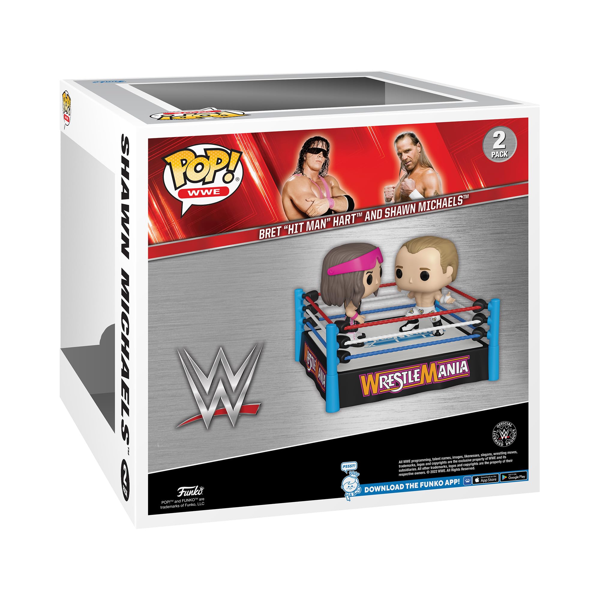 Funko Pop! Moments: WWE - Bret Hit Man Hart and Shawn Michaels