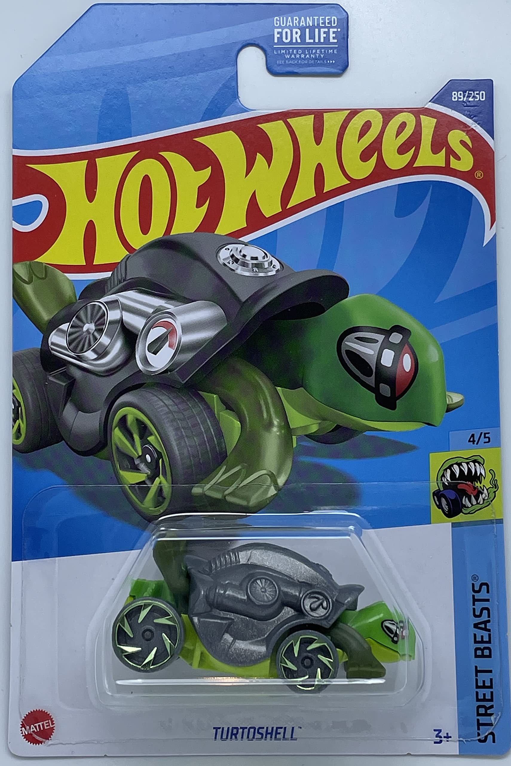 Hot Wheels 2022 - Turtoshell - Street Beasts [Gray] 4/5 - 89/250