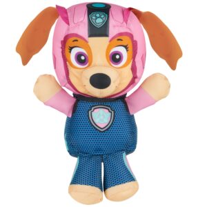 swimways paw patrol aquapups skye swim huggable, paw patrol toys, bath toys & beach toys, floating water stuffed animal for kids aged 1 & up