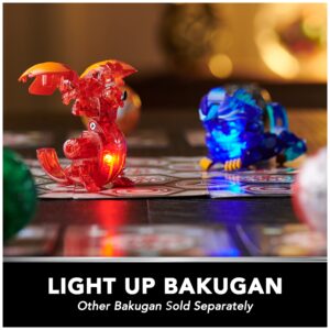 Bakugan Legends, Nova Bakugan, Dragonoid, Light Up Bakugan Action Figures, 1 Character Card and Metal Gate Card, Kids Toys for Boys Ages 6 and Up