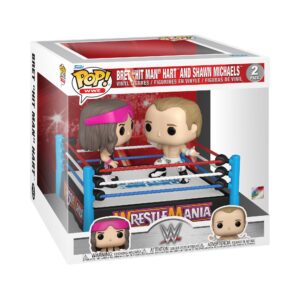 funko pop! moments: wwe - bret hit man hart and shawn michaels