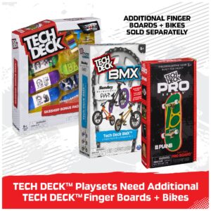 Tech Deck, Pyramid Point, X-Connect Park Creator, Customizable and Buildable Ramp Set with Exclusive Fingerboard, Kids Toy for Boys and Girls Ages 6 and up