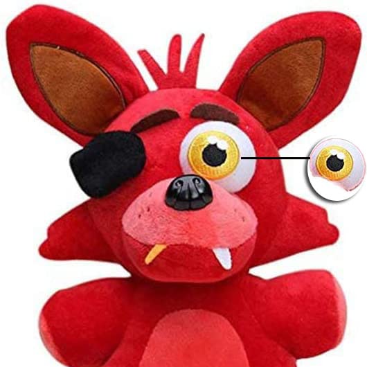 Amriver 7-inch FNAF Plushies Set - Foxy the Pirate & Bonnie - Stuffed Animal Plush Toys for Kids