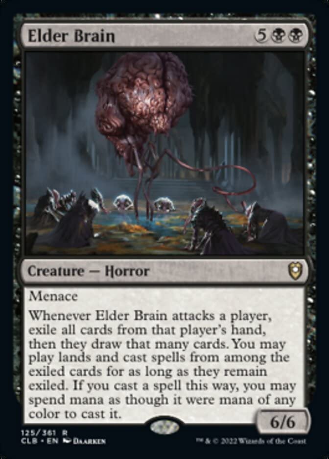 Magic: the Gathering - Elder Brain (125) - Foil - Battle for Baldur's Gate