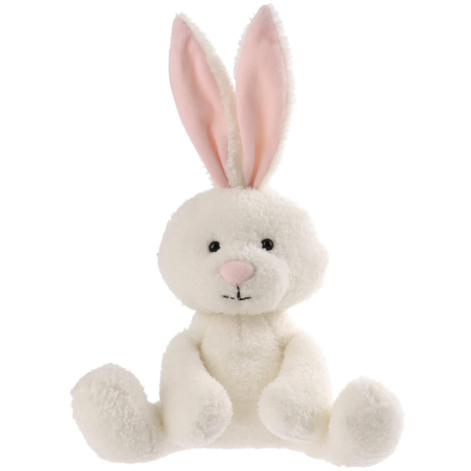 Apricot Lamb Toys Plush White Rabbit Bunny Stuffed Animal Soft Cuddly Perfect for Child 14 Inches