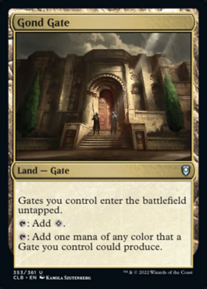 Magic: the Gathering - Gond Gate (353) - Battle for Baldur's Gate