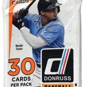 (3 Packs) 2022 Panini Donruss Baseball Cello/Fat Pack - 90 Baseball Cards Included