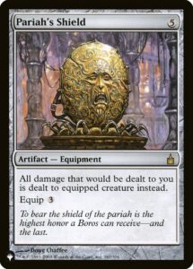 magic: the gathering - pariah's shield - the list